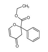 ethyl 4-oxo-2-phenyl-3H-pyran-2-carboxylate 238737-21-8