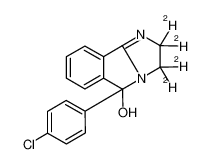 5-(4-chlorophenyl)-2,2,3,3-tetradeuterioimidazo[1,2-b]isoindol-5-ol 1246815-50-8