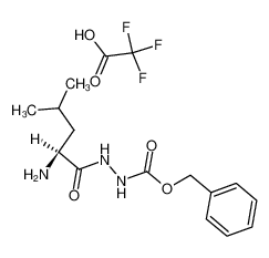 L-Leucin-benzyloxycarbonyl-hydrazid-trifluoracetate 19635-96-2