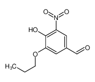 871085-51-7 4-羟基-3-硝基-5-丙氧基-苯甲醛