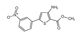 methyl 3-amino-5-(3-nitrophenyl)thiophene-2-carboxylate 474843-42-0