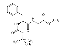 N-(叔丁氧羰基)苯丙氨酰甘氨酸甲酯
