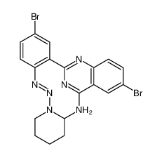 6-bromo-2-[5-bromo-2-[(2-methylpiperidin-1-yl)diazenyl]phenyl]quinazolin-4-amine 62888-10-2