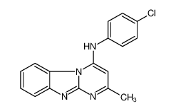 606136-20-3 structure, C17H13ClN4