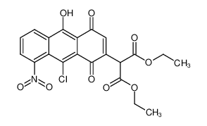 104901-31-7 structure, C21H16ClNO9