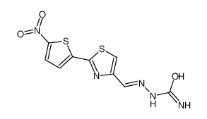 [(E)-[2-(5-nitrothiophen-2-yl)-1,3-thiazol-4-yl]methylideneamino]urea 31898-38-1