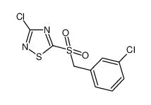 3-氯-5-(3-氯苄基磺酰基)-1,2,4-噻二唑