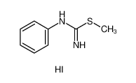 27806-84-4 structure, C8H11IN2S