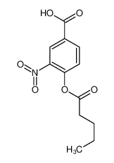 67880-44-8 3-nitro-4-pentanoyloxybenzoic acid