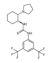 1-(3,5-bis(trifluoromethyl)phenyl)-3-((1S,2S)-2-(pyrrolidin-1-yl)cyclohexyl)thiourea 1248348-67-5