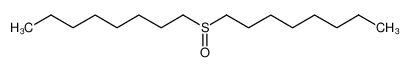 1986-89-6 spectrum, 1-octylsulfinyloctane