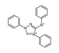 4H-1,2,4-Triazolium, 1,4-diphenyl-3-(phenylamino)-, inner salt