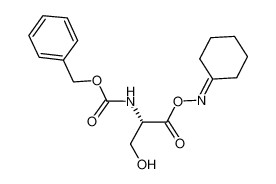 (cyclohexylideneamino) (2S)-3-hydroxy-2-(phenylmethoxycarbonylamino)propanoate