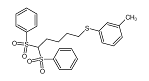 118736-37-1 structure, C24H26O4S3