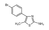 4-(4-溴苯基)-5-甲基-1,3-噻唑-2-胺