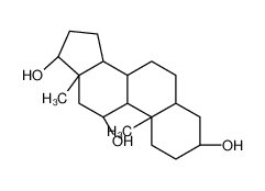 (3beta,5alpha,11beta,17beta)-雄甾烷-3,11,17-三醇