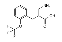 2-(aminomethyl)-3-[2-(trifluoromethoxy)phenyl]propanoic acid 910443-92-4