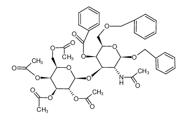 135874-86-1 structure, C43H49NO16