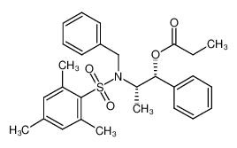 187324-66-9 丙酸(1R,2S)-2-[N-苄基-N-(均三甲苯基磺酰)氨基]-1-苯基丙酯