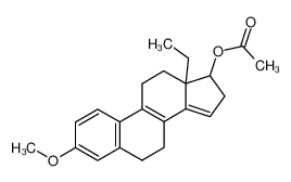 2911-81-1 13β-Aethyl-3-methoxy-gonapentaen-(1.3.5(10).8.14)-ol-(17β)-acetat