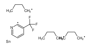 tributyl-[3-(trifluoromethyl)pyridin-2-yl]stannane 1204580-78-8