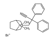 3-(2-Cyano-2,2-diphenylethyl)-8,8-dimethyl-8-azoniabicyclo[3.2.1] octane bromide 850607-58-8