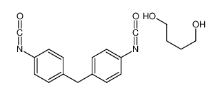 butane-1,4-diol,1-isocyanato-4-[(4-isocyanatophenyl)methyl]benzene 25805-16-7