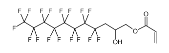 (4,4,5,5,6,6,7,7,8,8,9,9,10,10,11,11,11-heptadecafluoro-2-hydroxyundecyl) prop-2-enoate 76962-34-0