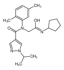 604754-62-3 structure, C22H30N4O2