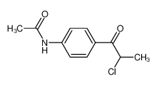 N-[4-(2-chloropropanoyl)phenyl]acetamide 81112-08-5