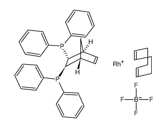 521272-85-5 structure, C39H40BF4P2Rh