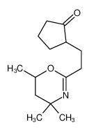 36871-43-9 2-[2-(4,4,6-trimethyl-5,6-dihydro-1,3-oxazin-2-yl)ethyl]cyclopentan-1-one