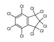 18798-40-8 structure, C9Cl10