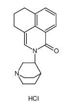 2-(1-Azabicyclo[2.2.2]oct-3-yl)-2,4,5,6-tetrahydro-1H-benzo[de]is oquinolin-1-one hydrochloride (1:1) 135729-66-7