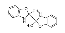 2-methyl-2-(2-methyl-3H-1,3-benzoxazol-2-yl)-3H-1,3-benzoxazole