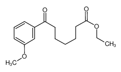 ETHYL 7-(3-METHOXYPHENYL)-7-OXOHEPTANOATE 122115-58-6