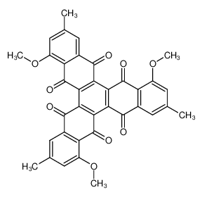 29552-30-5 structure, C36H24O9