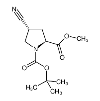 反式-N-BOC-4-氰基-L-脯氨酸甲酯