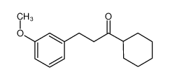 1-环己基-3-(3-甲氧基苯基)-1-丙酮