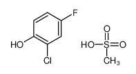 106123-84-6 structure, C7H8ClFO4S