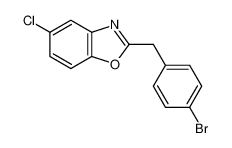 102394-37-6 2-[(4-bromophenyl)methyl]-5-chloro-1,3-benzoxazole