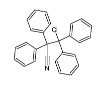 155801-34-6 spectrum, 3-Chloro-2,2,3,3-tetraphenylpropanenitrile