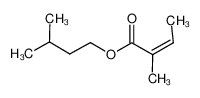 (Z)-2-甲基-2-丁烯酸异戊酯