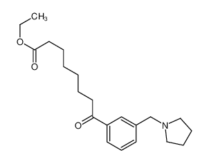 ethyl 8-oxo-8-[3-(pyrrolidin-1-ylmethyl)phenyl]octanoate 898771-13-6