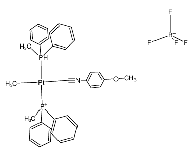 110330-07-9 structure, C35H38BF4NOP2Pt