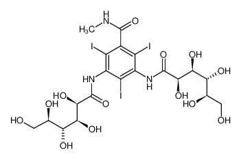 63941-74-2 structure, C20H28I3N3O13
