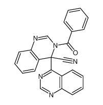 98512-49-3 spectrum, 3-benzoyl-3,4-dihydro-4-(4-quinazolinyl)-4-quinazolinecarbonitrile