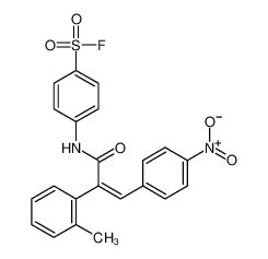 21316-12-1 structure, C22H17FN2O5S