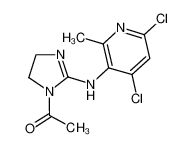 4,6-二氯-2-甲基-5-(1-乙酰基-2-咪唑)-氨基吡啶