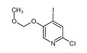 2-氯-4-碘-5-(甲氧基甲氧基)吡啶